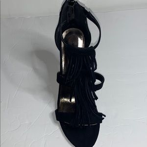 Madden Girl Black strapped heel